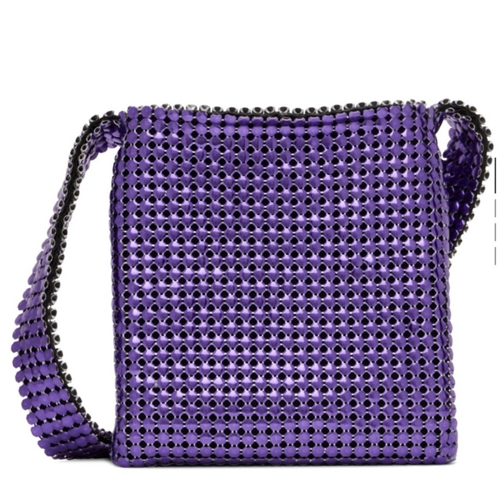 Paco Rabanne Purple Crossbody Bag